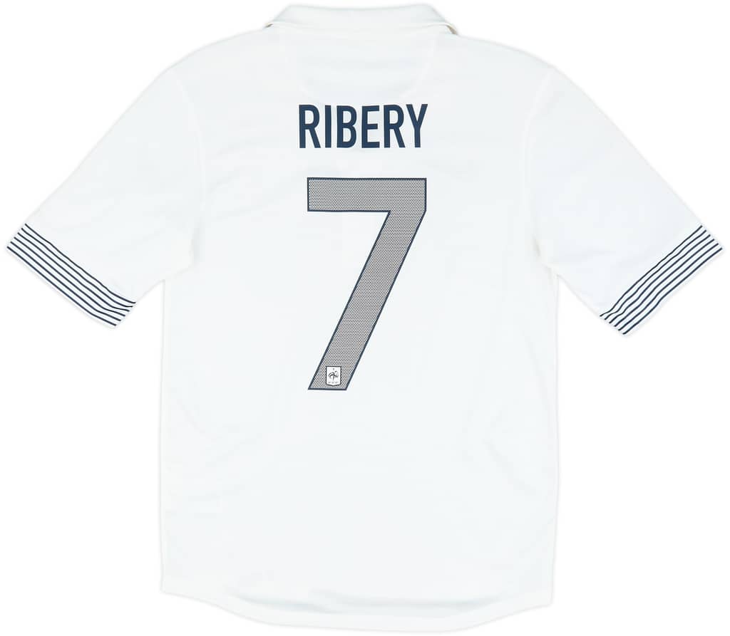 2012-13 France Away Shirt Ribery #7 - 6/10 - (S)