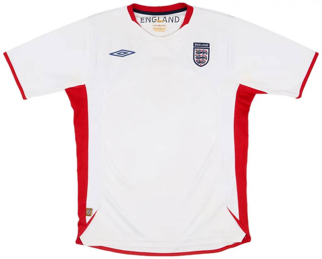 2007-08 England Umbro Training Shirt - 4/10 - (M)