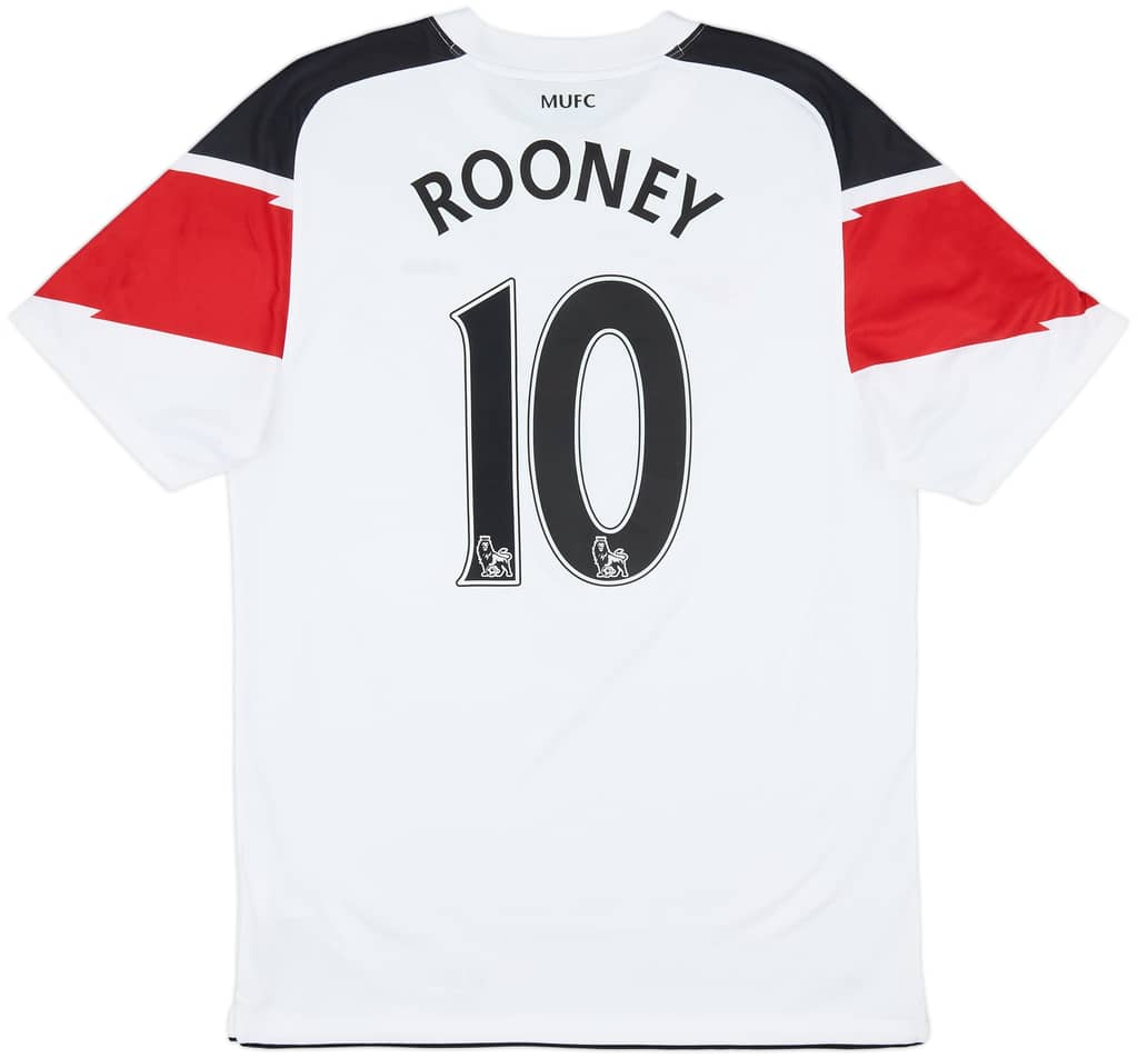 2010-12 Manchester United Away Shirt Rooney #10