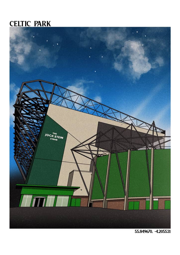 Celtic Park A3 Print/Poster