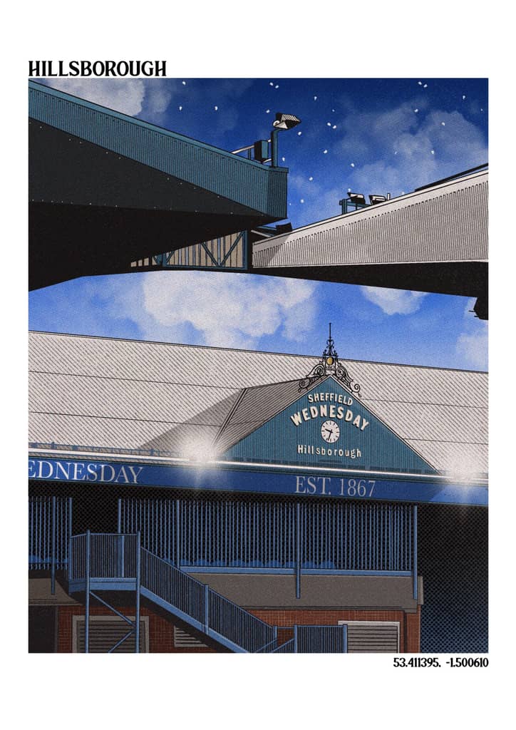 Hillsborough A3 Print/Poster