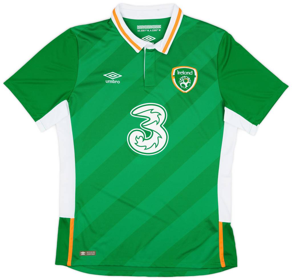 2016-17 Ireland Home Shirt