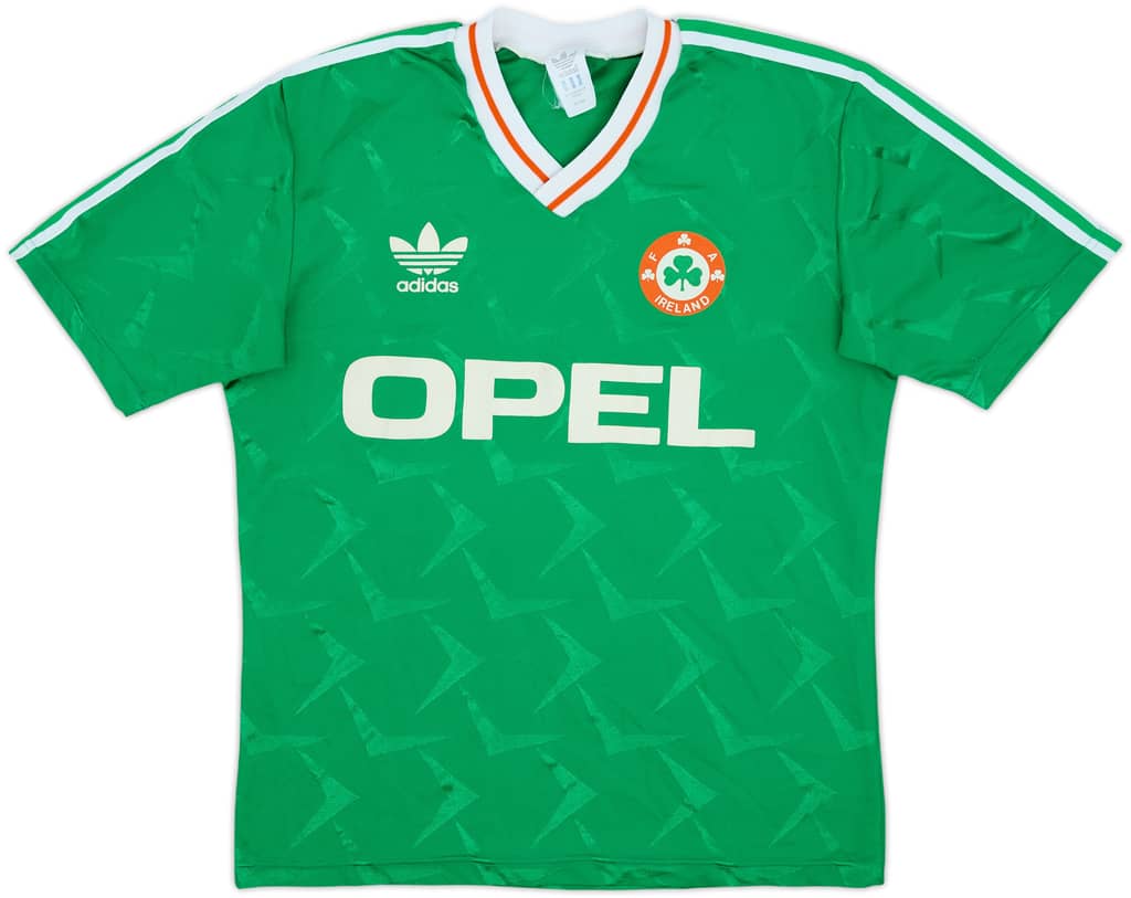 1990-92 Ireland Home Shirt - 8/10 - (M)
