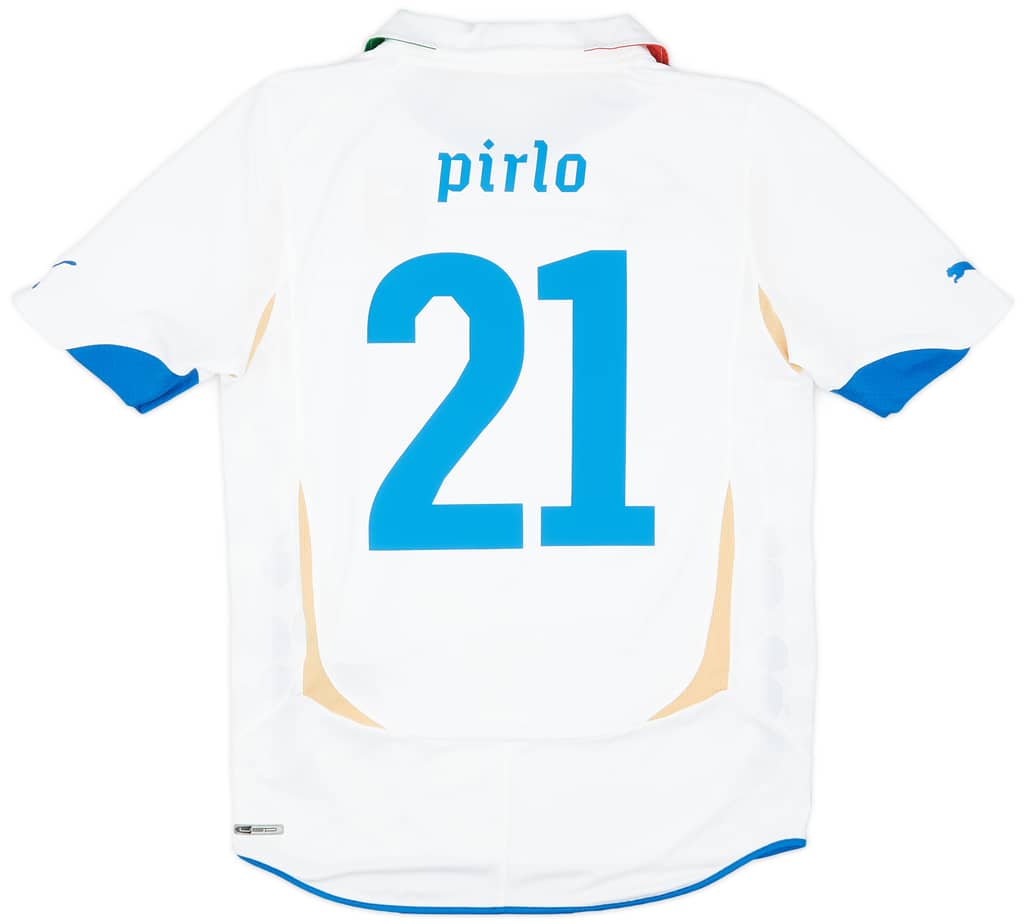 2010-12 Italy Away Shirt Pirlo #21