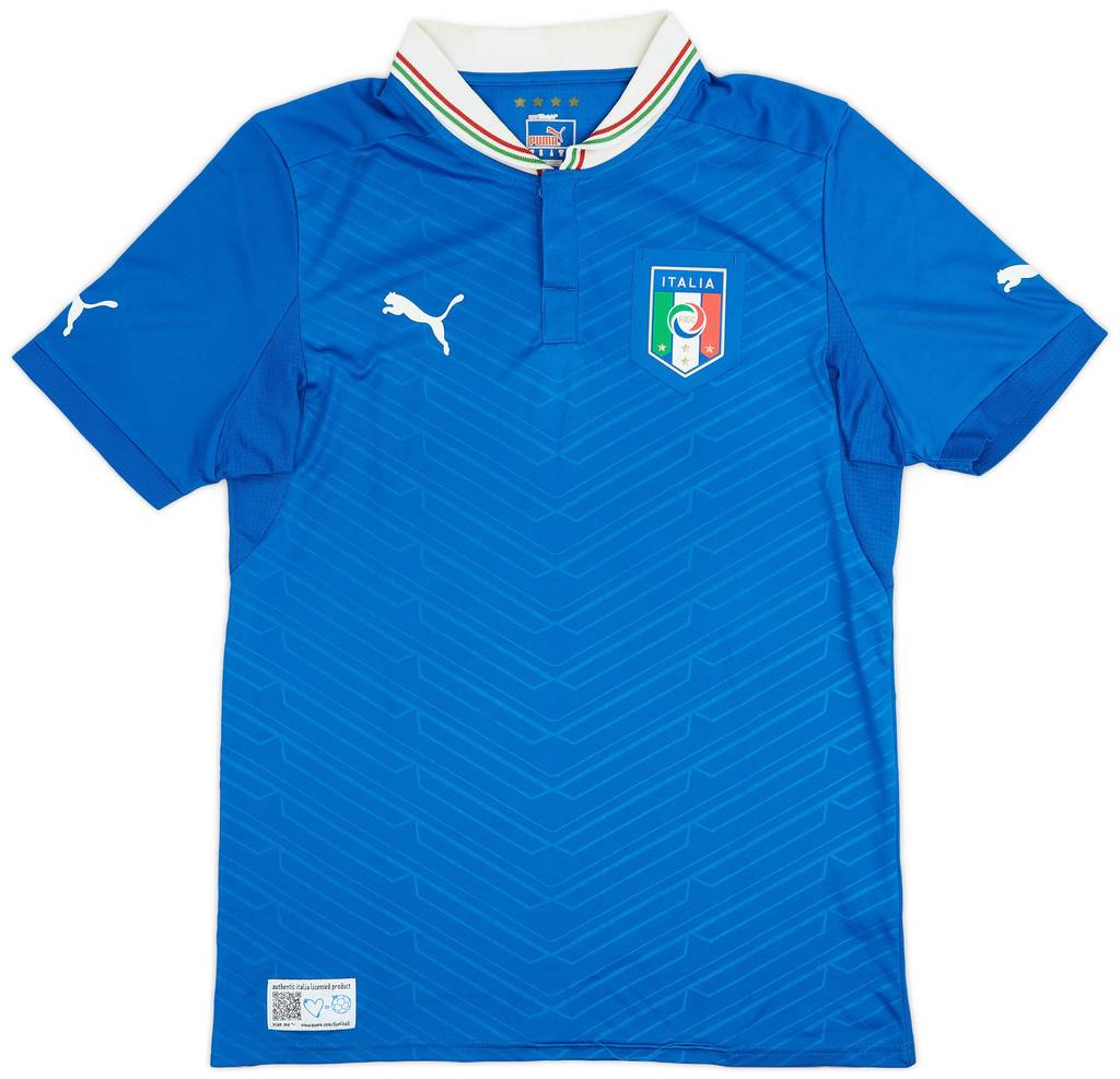 2012-13 Italy Home Shirt  - 8/10 - (S)