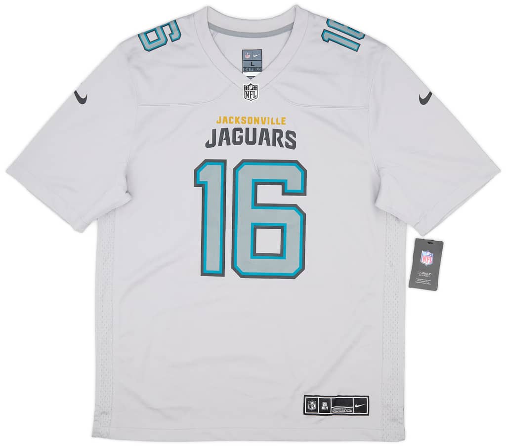 2022-23 Jacksonville Jaguars Lawrence #16 Nike Game Atmosphere Jersey (L)