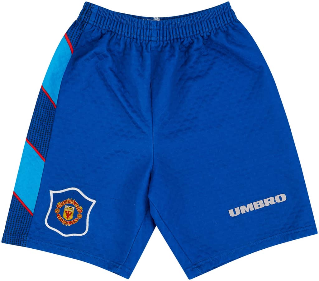 1995-96 Manchester United Away GK Shorts - 6/10 - (Y)