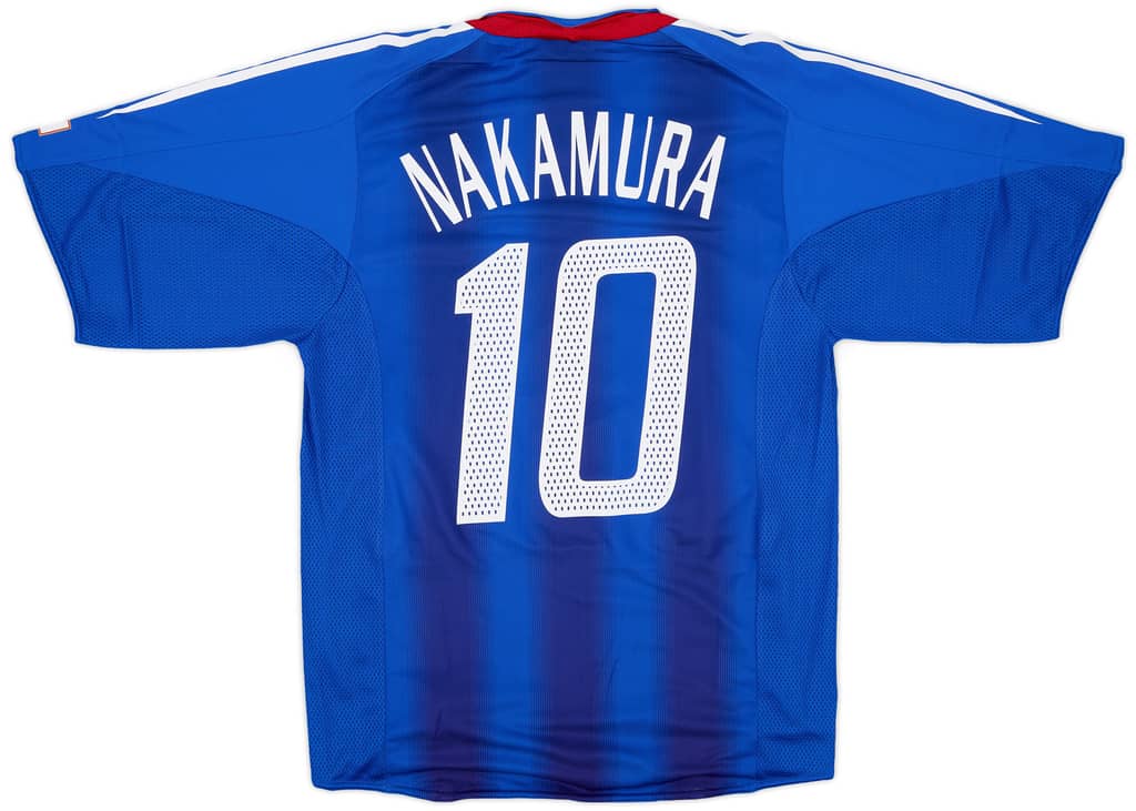2004-06 Japan Player Issue Home Shirt Nakamura #10 (M)