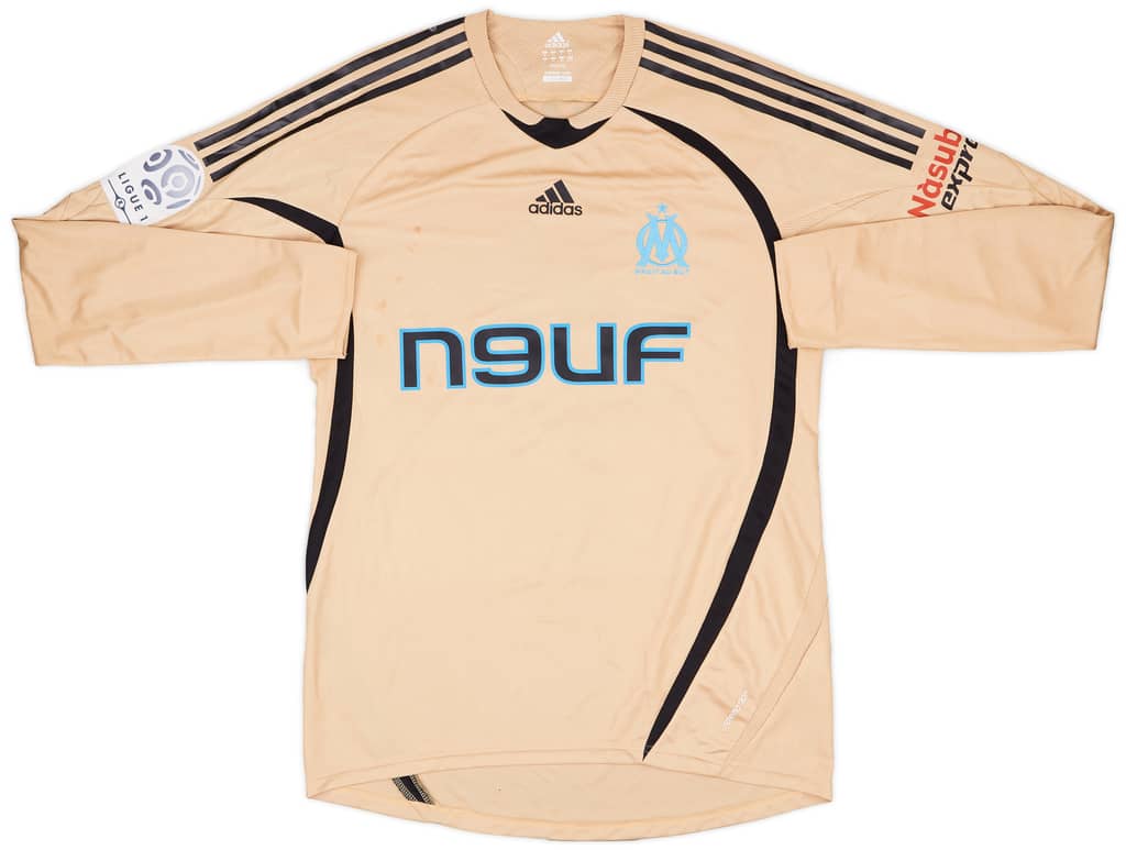 2008-09 Olympique Marseille Match Issue Third L/S Shirt Mears #8
