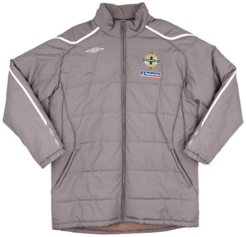 2007-09 Northern Ireland Umbro Padded Bench Coat - 7/10 - (XL)
