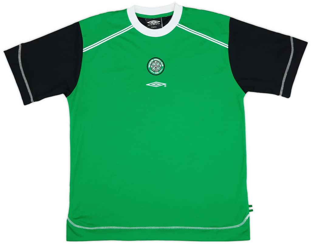 2001-02 Celtic Umbro Training Shirt - 8/10 - (L)