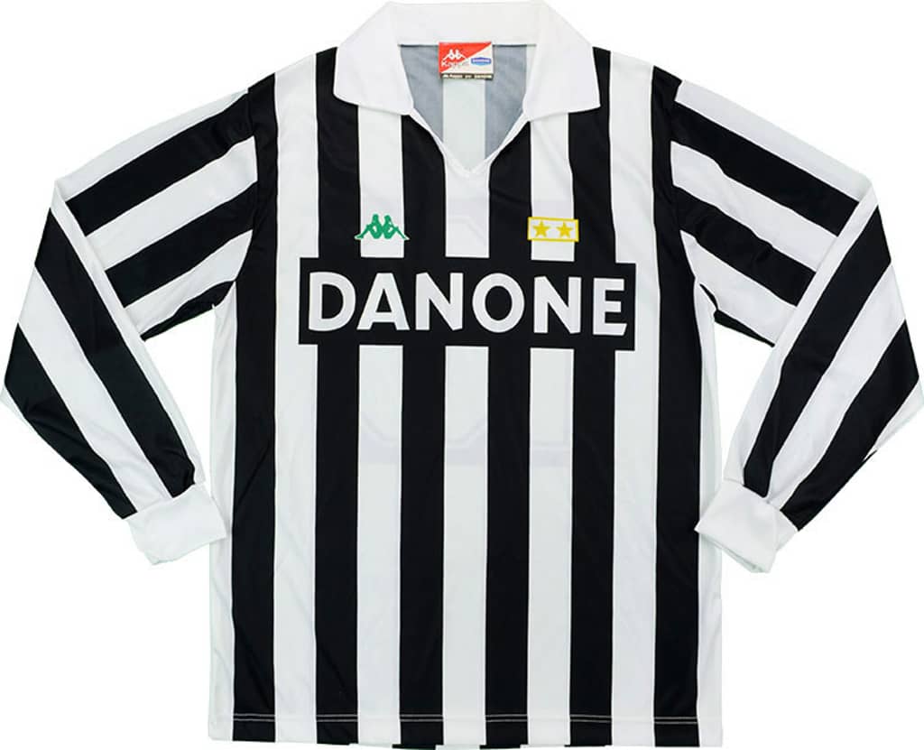 1992-94 Juventus Home L/S Shirt - 8/10 - (S)