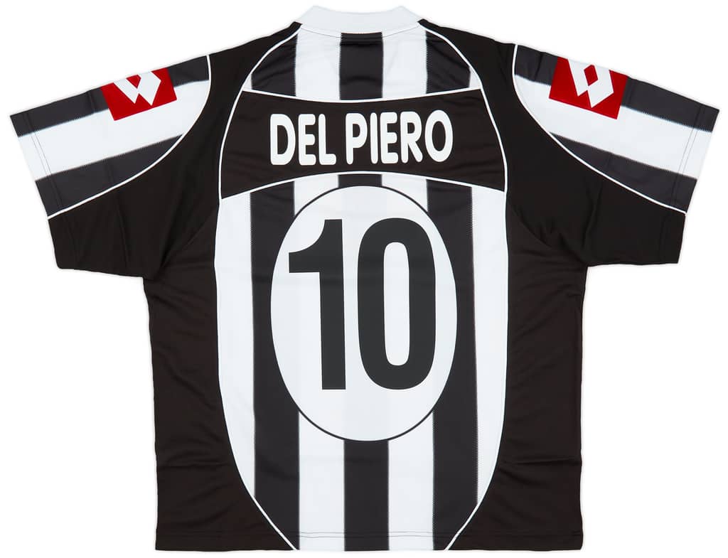 2002-03 Juventus Home Shirt Del Piero #10