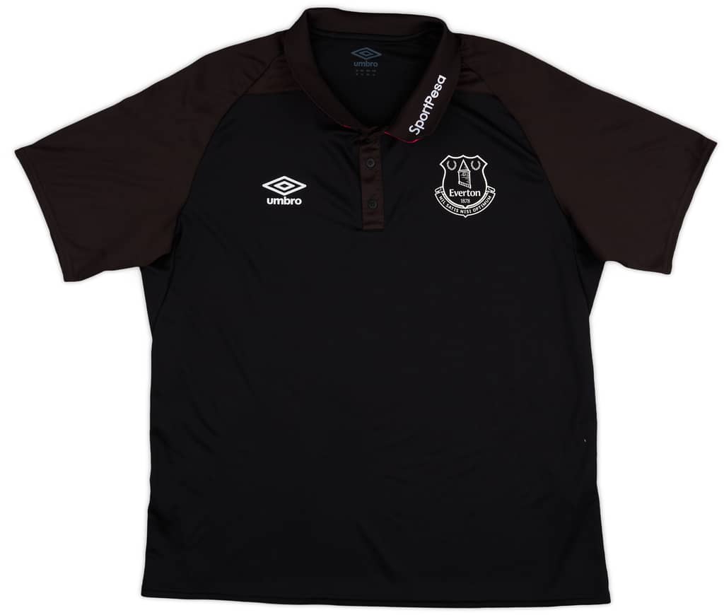 2018-19 Everton Umbro Training Polo Shirt - 8/10 - (XL)