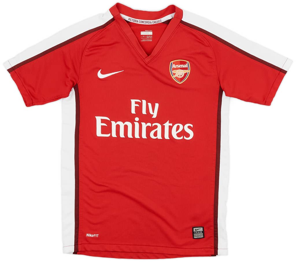 2008-10 Arsenal Home Shirt - 8/10 - (M.Boys)