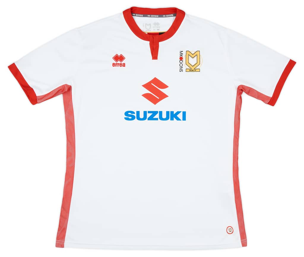 2017-18 MK Dons Home Shirt - 9/10 - (5XL)