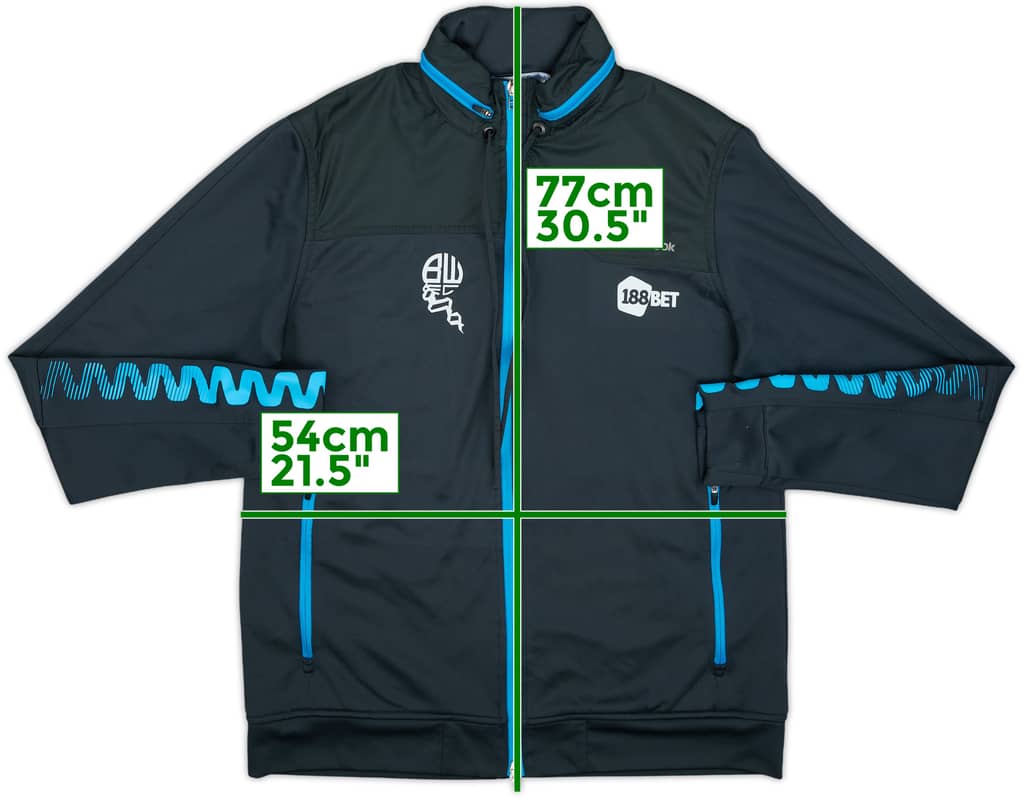 2010-11 Bolton Reebok Track Jacket - 6/10 - (M)