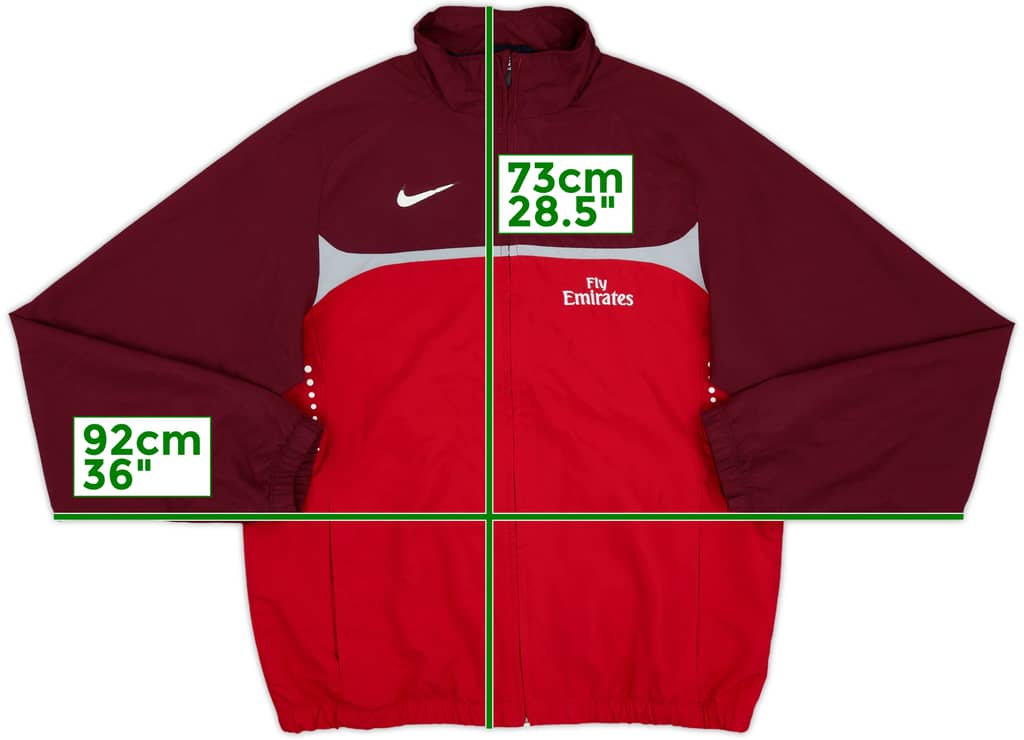 2010-11 Arsenal Nike Track Jacket - 6/10 - (M)