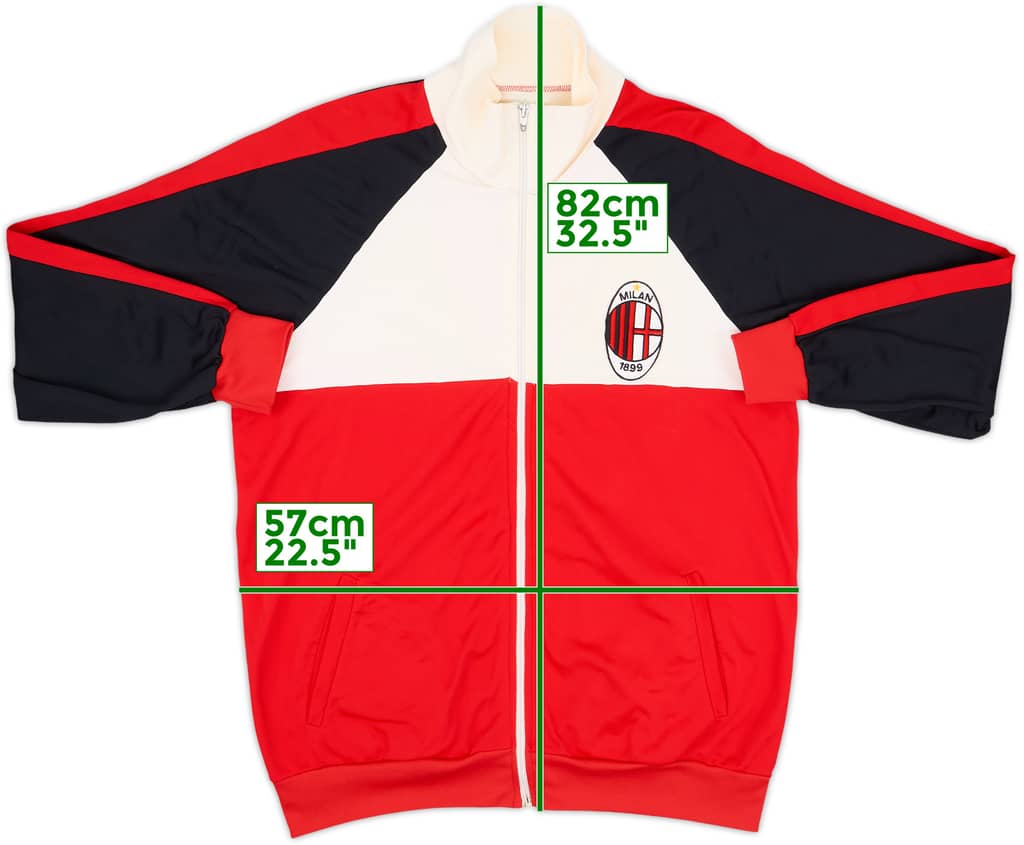 1990s AC Milan Track Jacket - 9/10 - (XL)