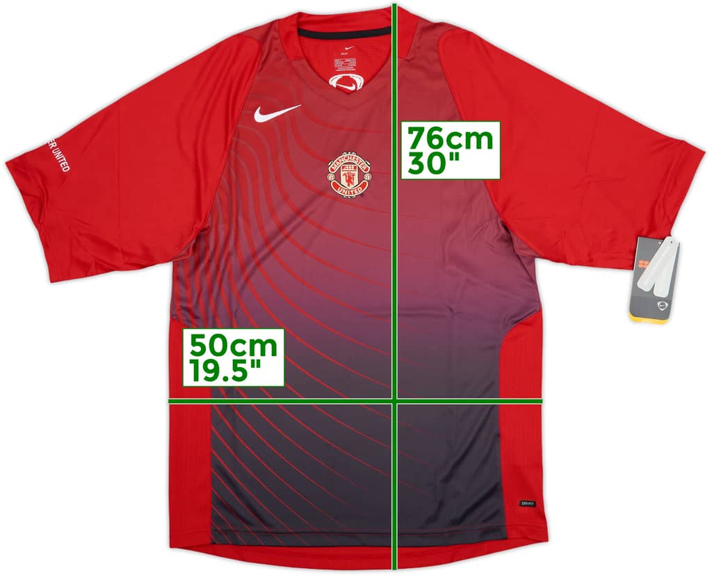 2006-07 Manchester United Nike Training Shirt (S)