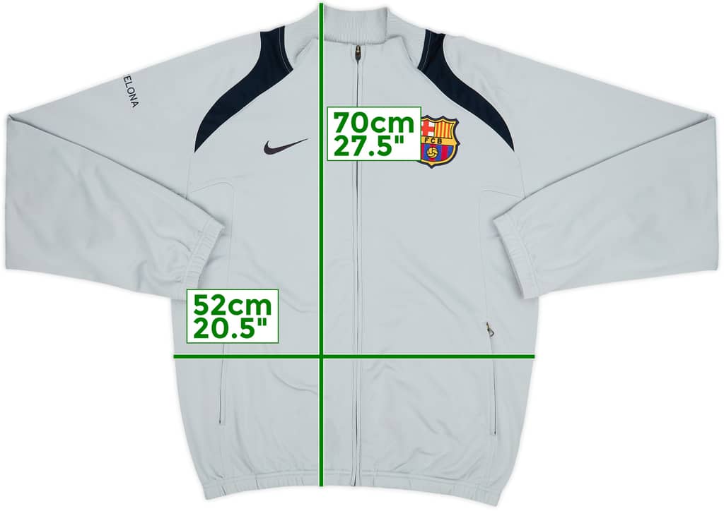 2006-07 Barcelona Nike Track Jacket - 8/10 - (S)