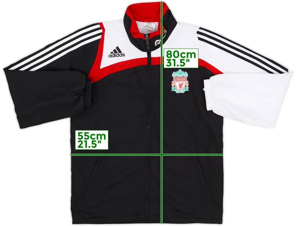 2007-08 Liverpool adidas Track Jacket - 8/10 - (M)