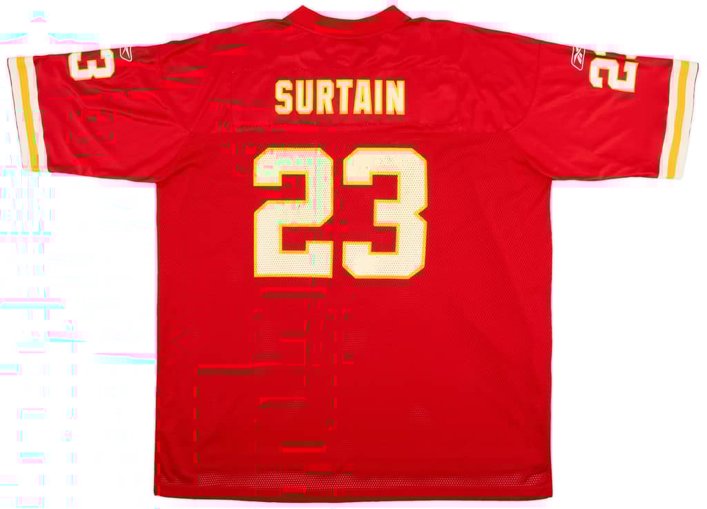 2005 Kansas City Chiefs Surtain #23 Reebok On Field Home Jersey (Very Good) XXL