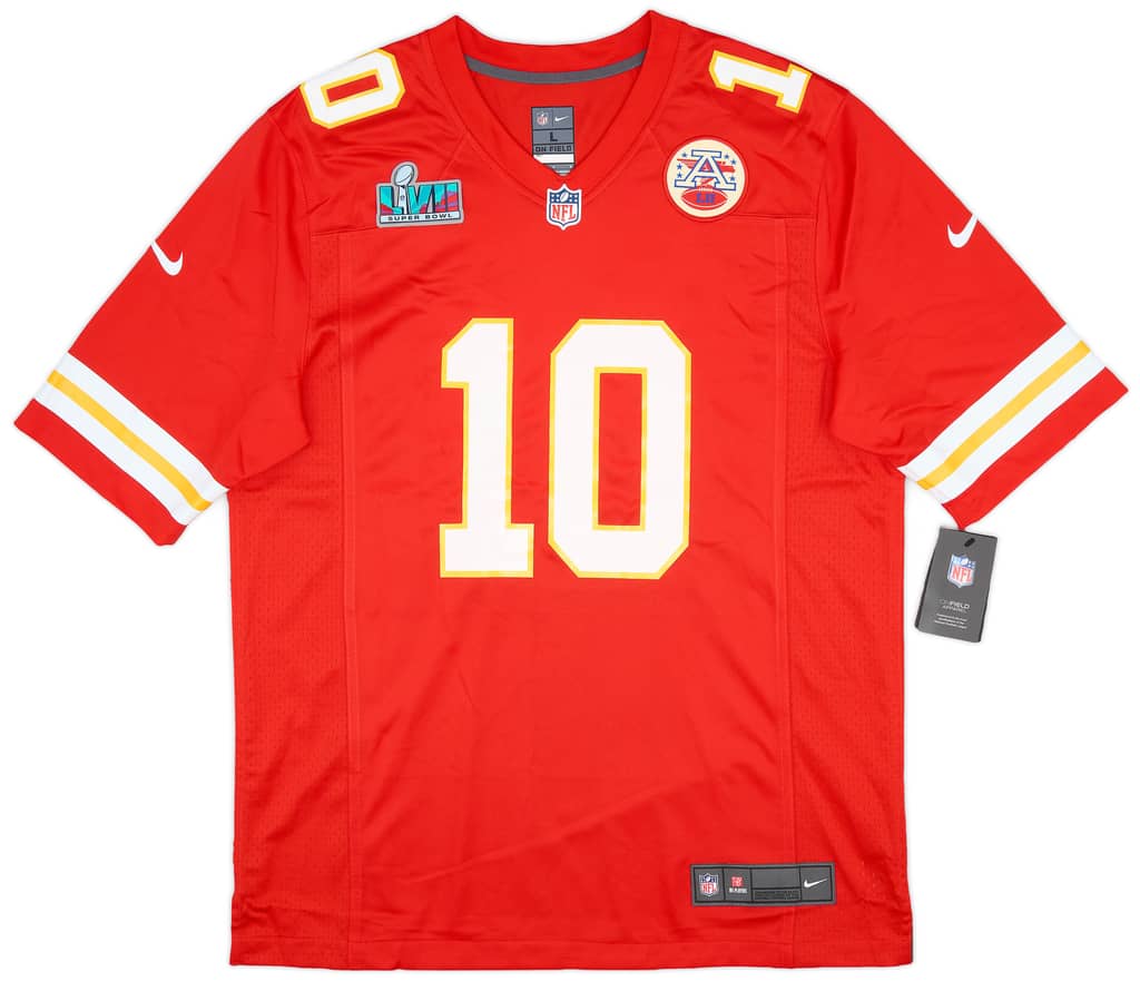 2023 Kansas City Chiefs Pacheco #10 Nike Game Home Jersey (L)