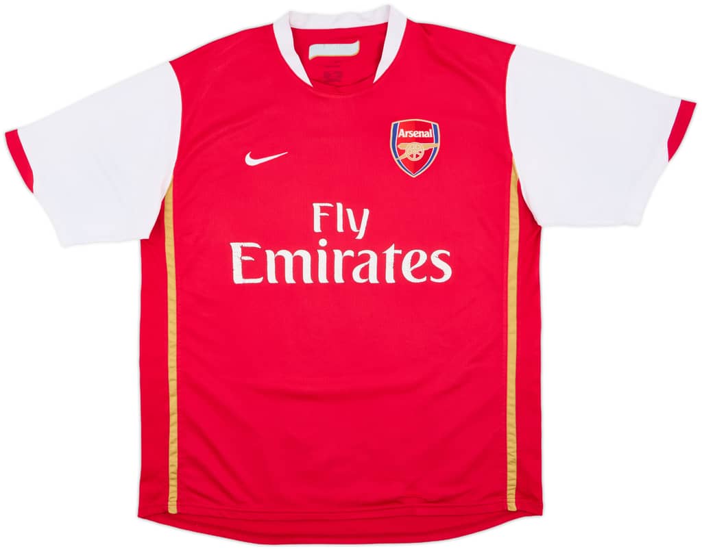 2006-08 Arsenal Home Shirt - 5/10 - (M)
