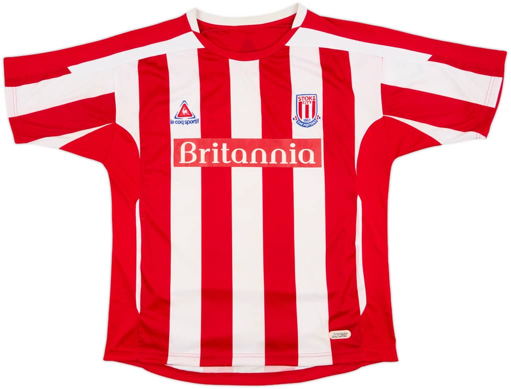 2007-08 Stoke City Home Shirt - 5/10 - (L)