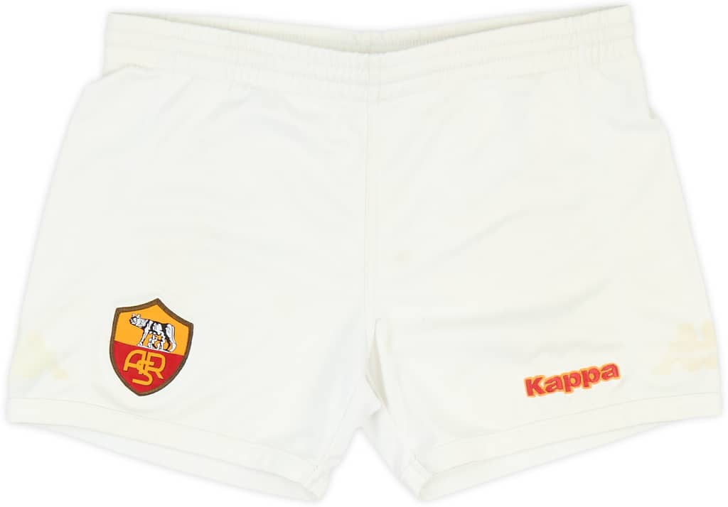 2002-03 Roma Kappa Away Shorts - 5/10 - (M.Boys)