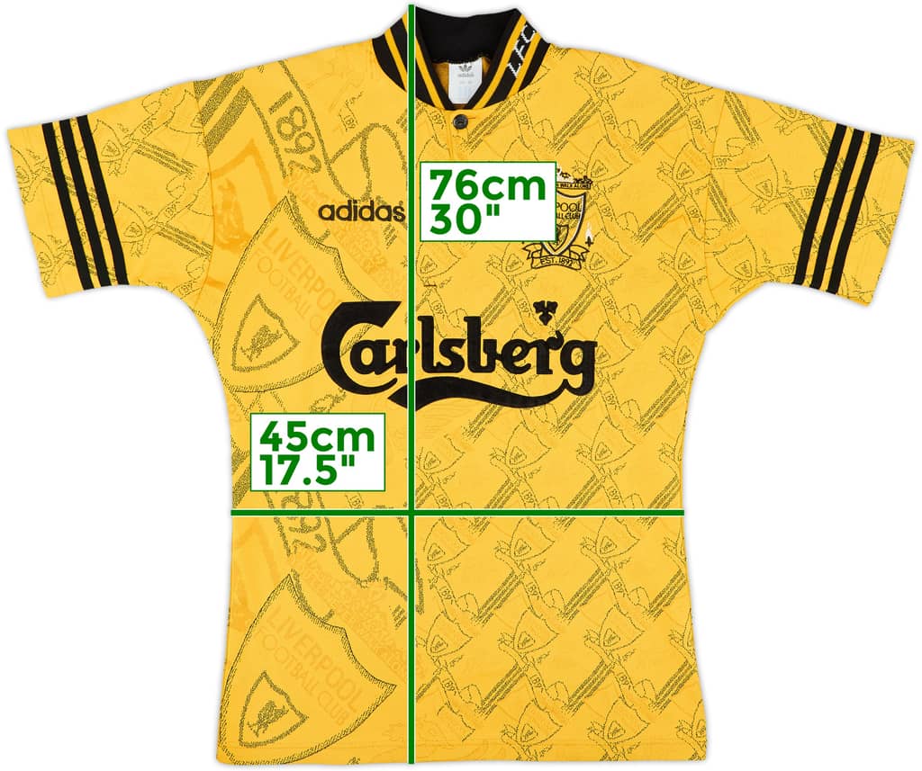 1994-96 Liverpool Third Shirt - 8/10 - (S)
