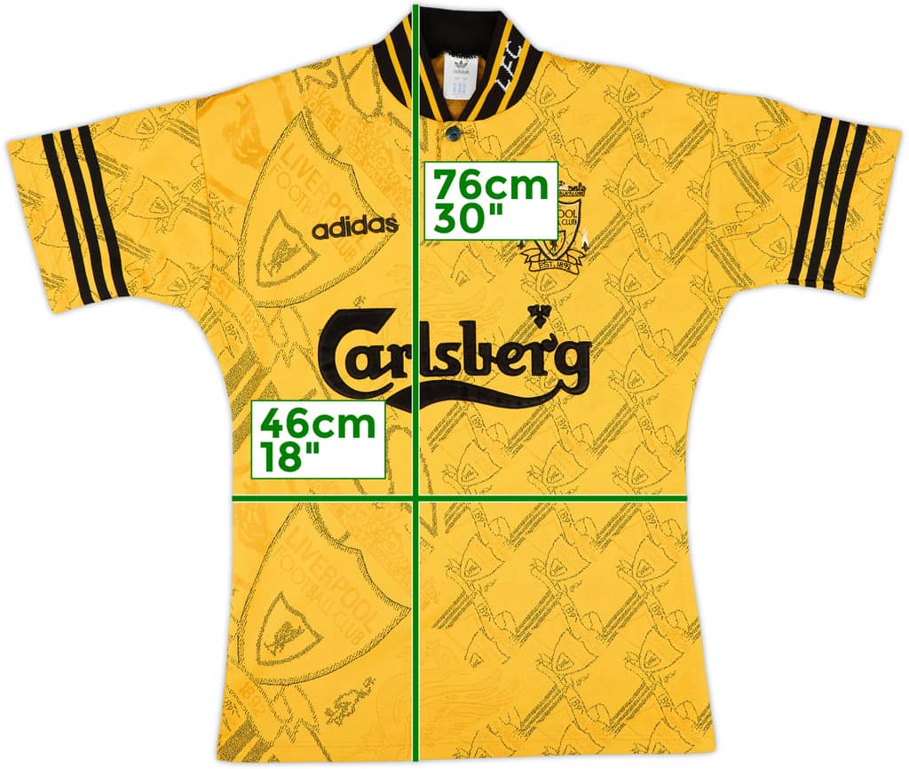1994-96 Liverpool Third Shirt - 8/10 - (S)