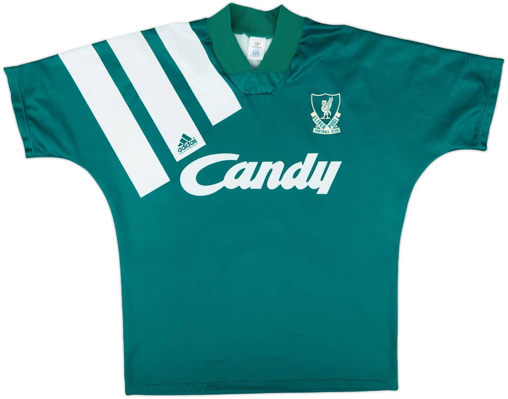 1991-92 Liverpool Away Shirt - 8/10 - (M/L)