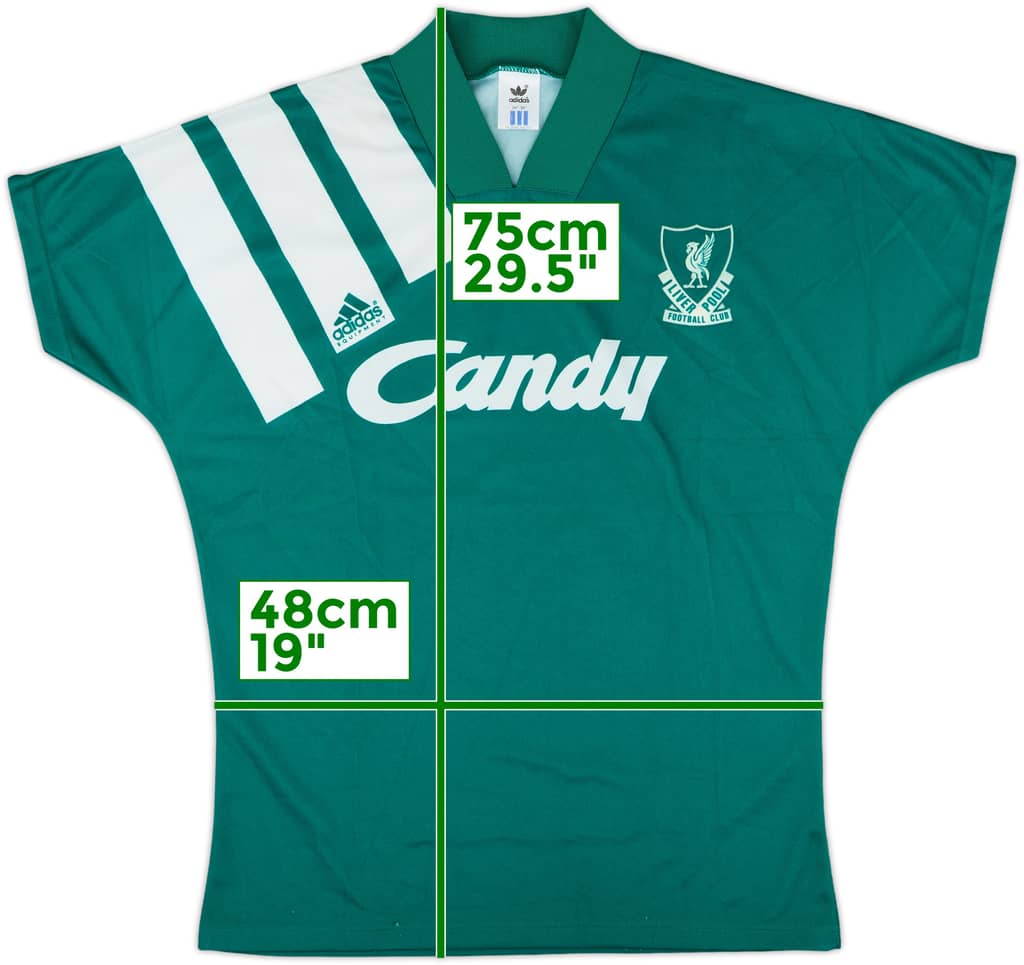 1991-92 Liverpool Away Shirt - 9/10 - (S)