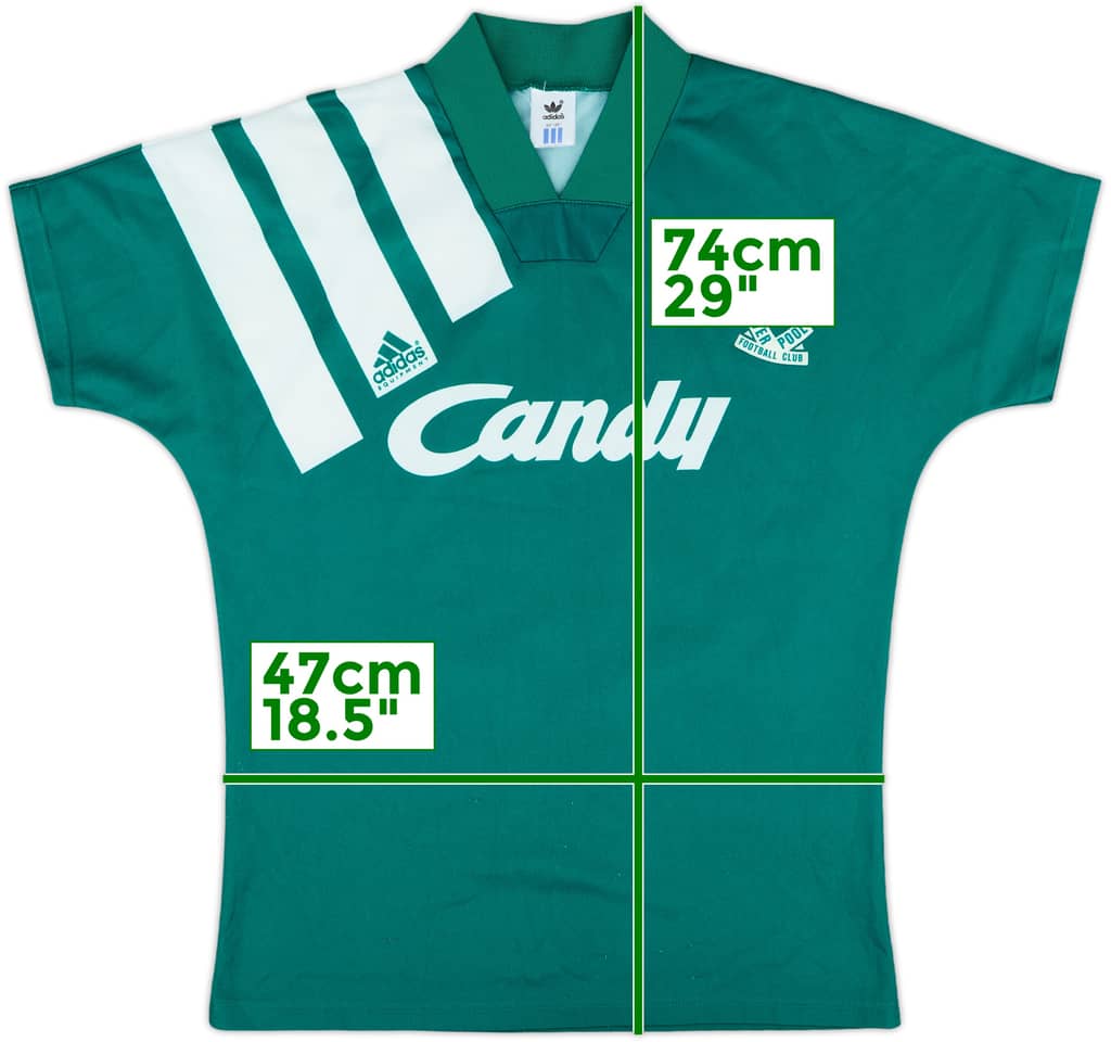 1991-92 Liverpool Away Shirt - 8/10 - (S)