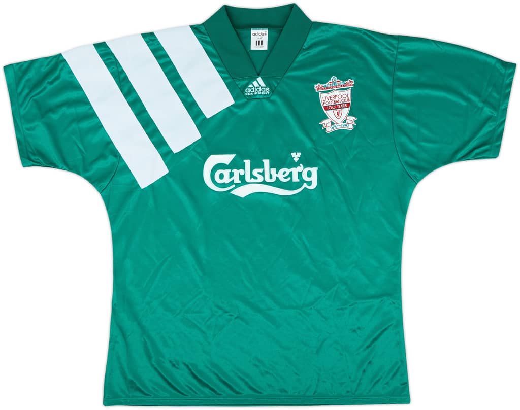 1992-93 Liverpool Centenary Away Shirt - 10/10 - (L/XL)