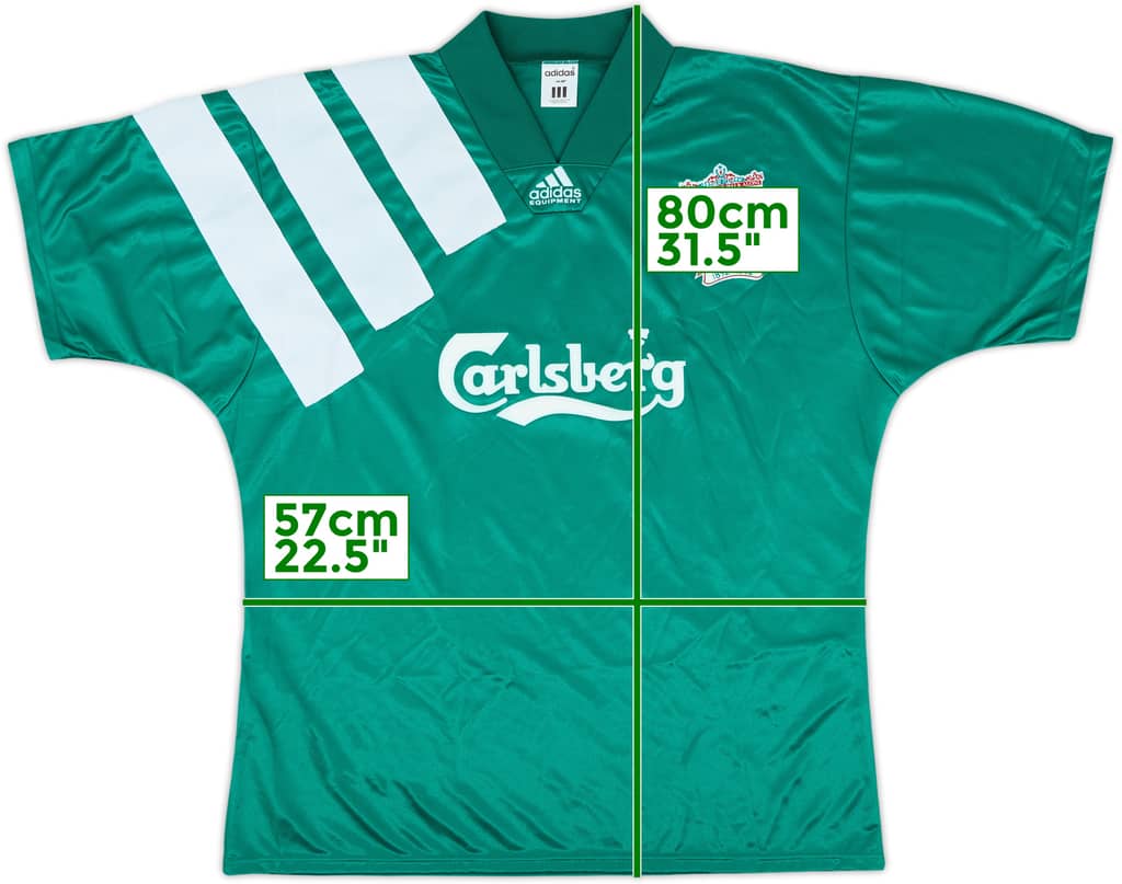 1992-93 Liverpool Centenary Away Shirt - 10/10 - (L/XL)