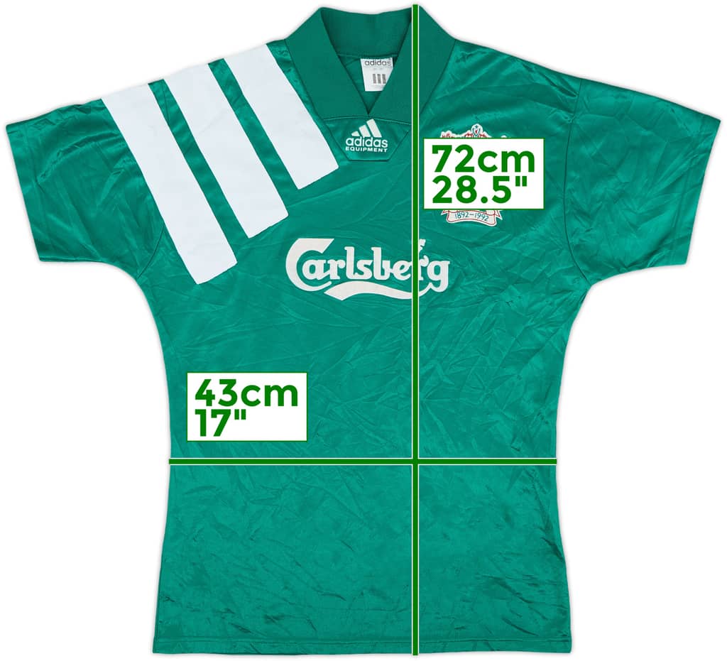 1992-93 Liverpool Centenary Away Shirt - 8/10 - (S)