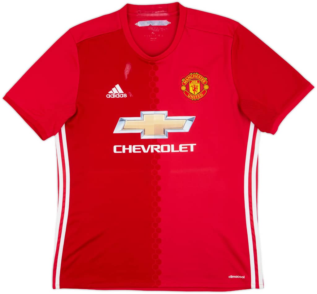 2016-17 Manchester United Home Shirt - 4/10 - (M)