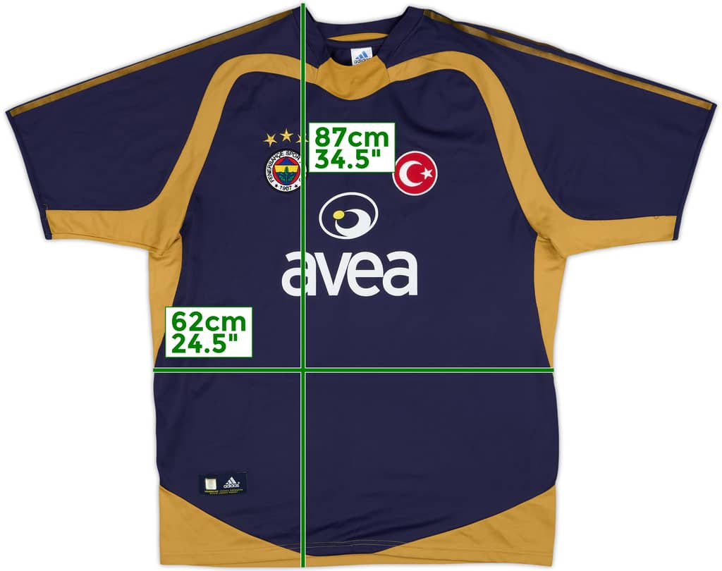 2004-05 Fenerbahce Third Shirt - 7/10 - (XXL)