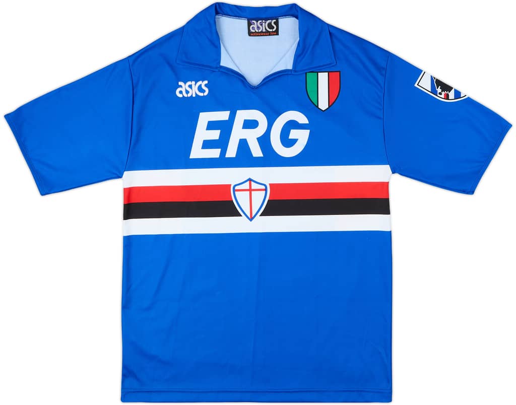 1990-92 Sampdoria Home Shirt - 6/10 - (S)