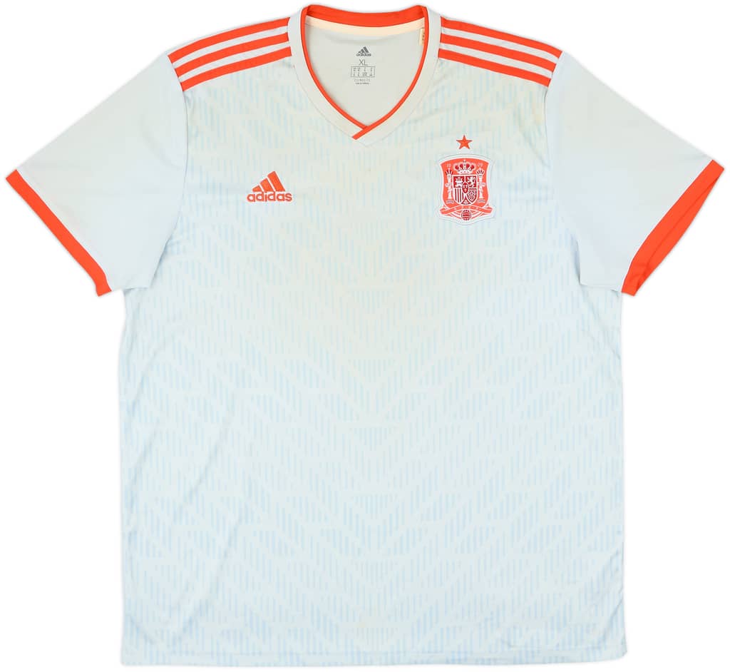 2018-19 Spain Away Shirt - 4/10 - (XL)