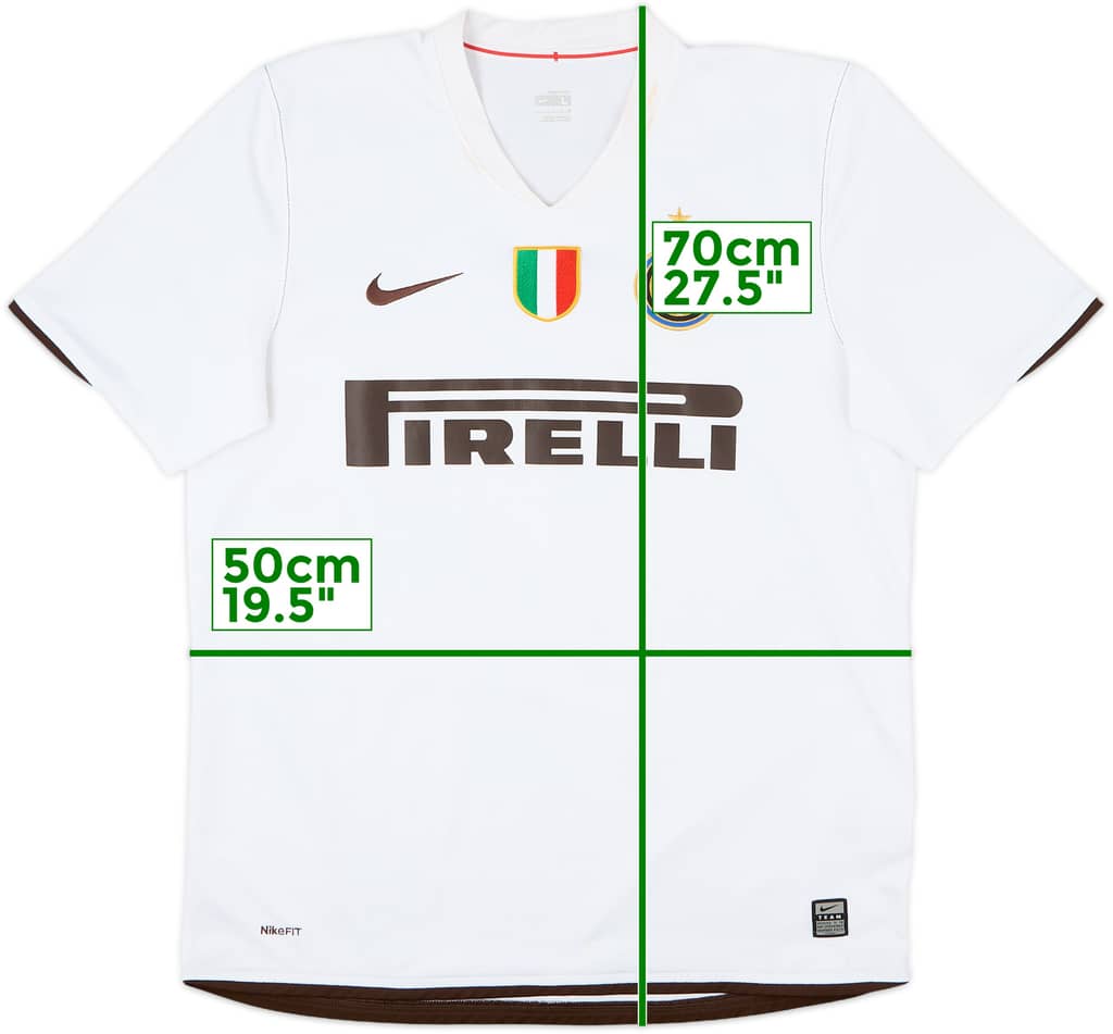 2008-09 Inter Milan Away Shirt - 7/10 - (L)