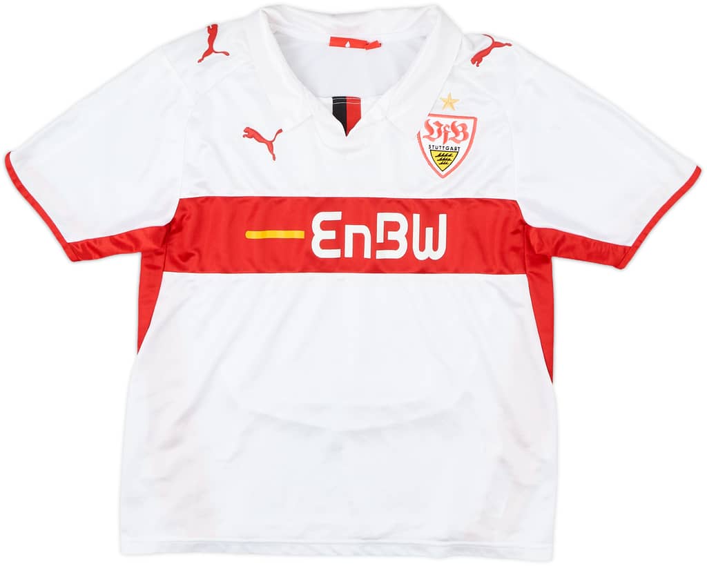 2008-09 Stuttgart Home Shirt - 6/10 - (L.Boys)