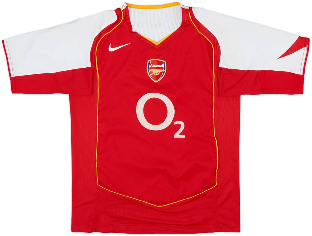 2004-05 Arsenal Home Shirt - 6/10 - (L.Boys)