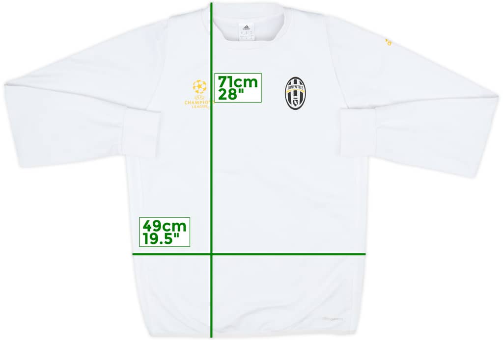 2016-17 Juventus adidas CL Training L/S Top - 6/10 - (M)