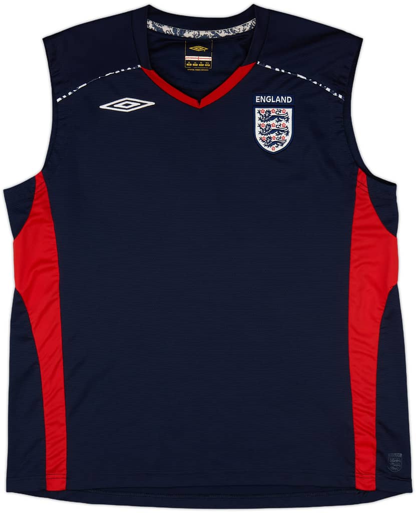 2006-07 England Umbro Training Vest - 6/10 - (XL)