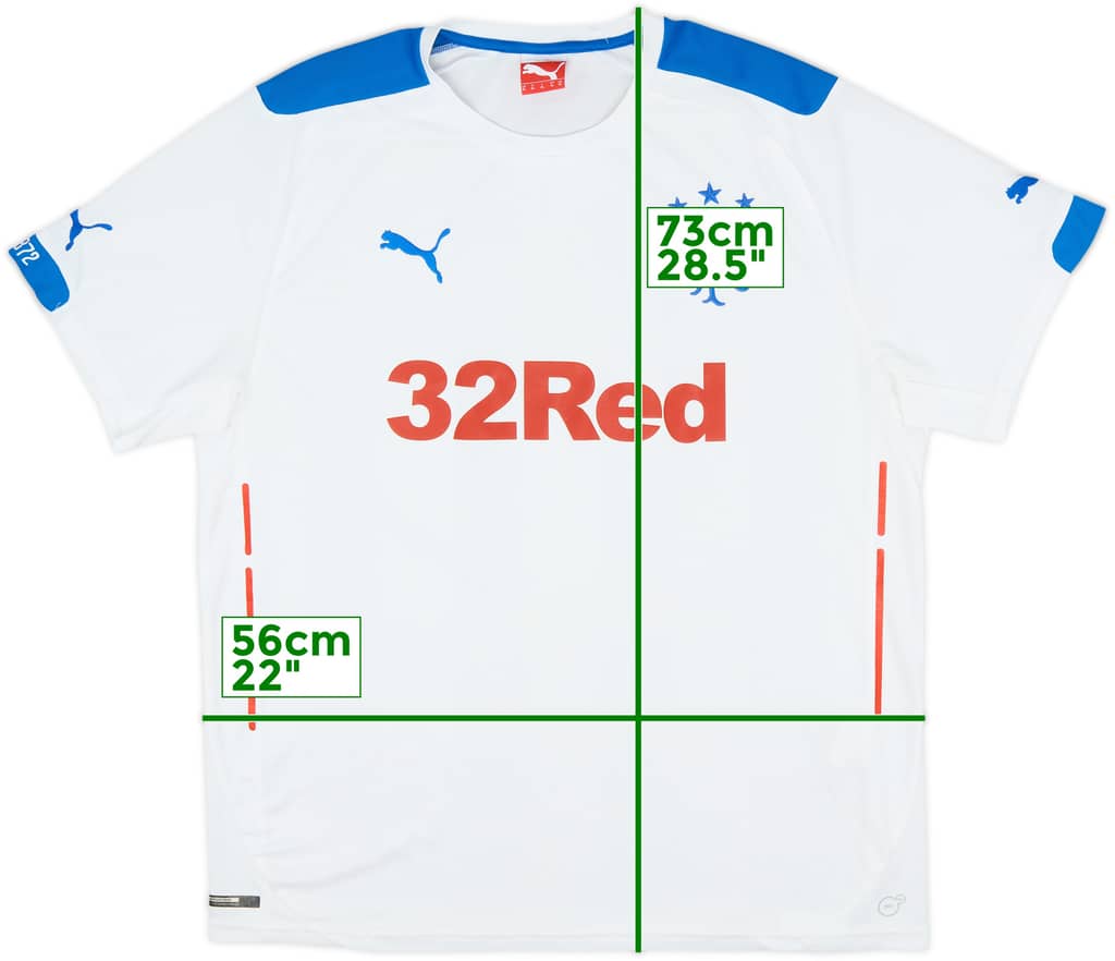 2014-15 Rangers Away Shirt - 8/10 - (XL)