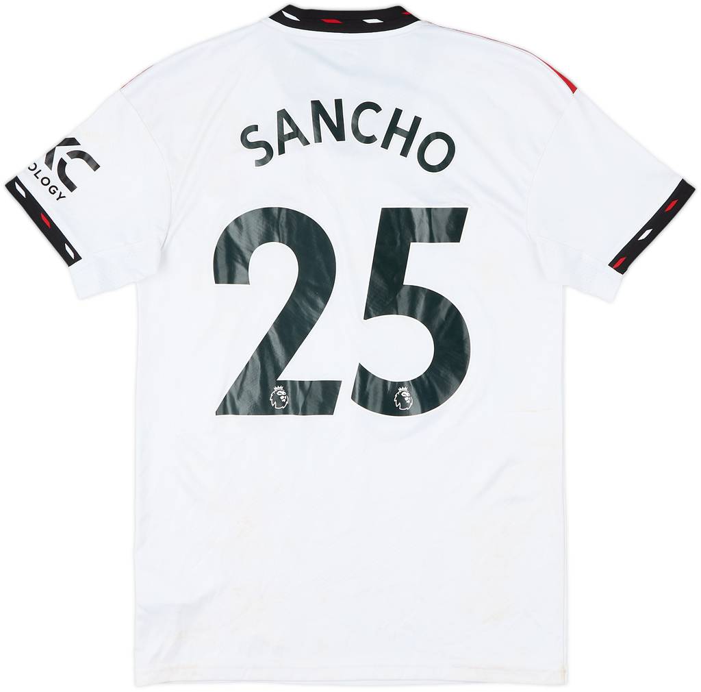 2022-23 Manchester United Away Shirt Sancho #25 - 5/10 - (S)